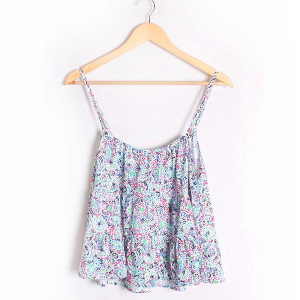 Floral Print Camisole Top